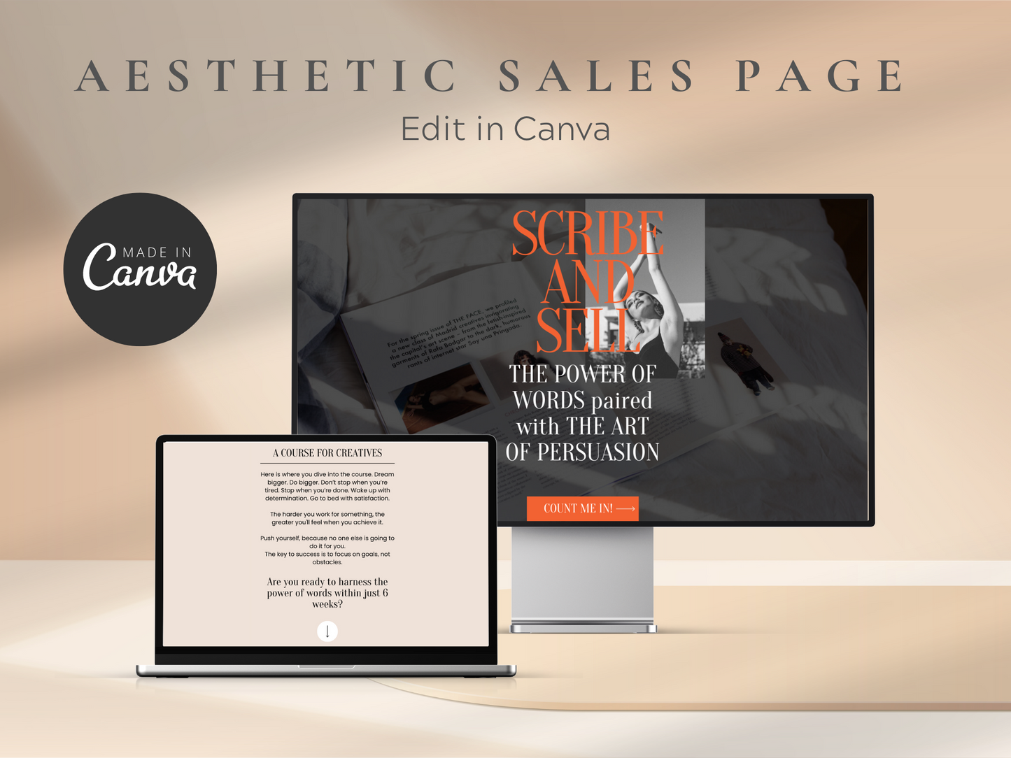 Sales Landing Page Template