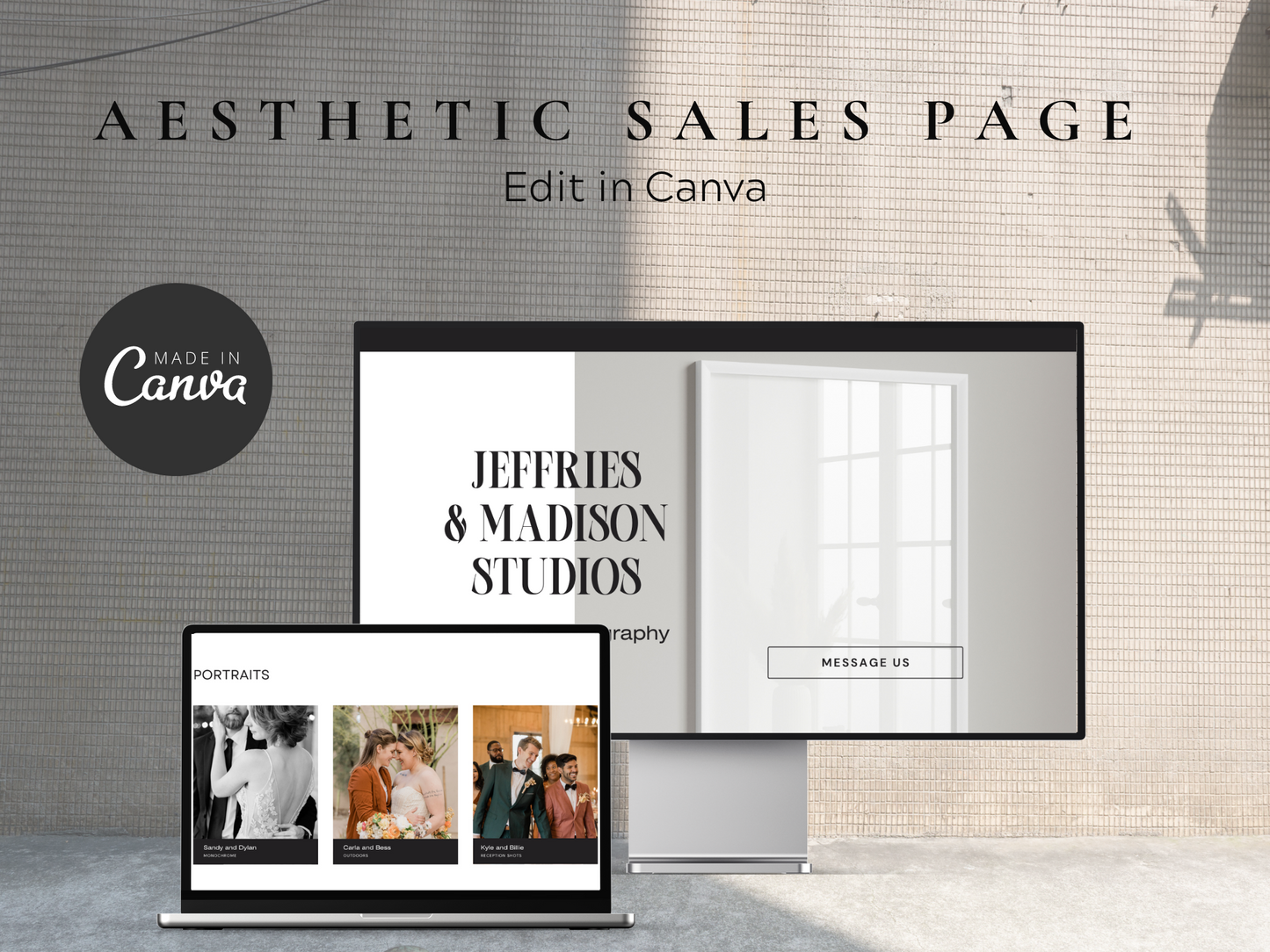 Website Template for Photographers