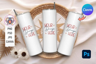 20Oz Tumbler Mockup Canva template