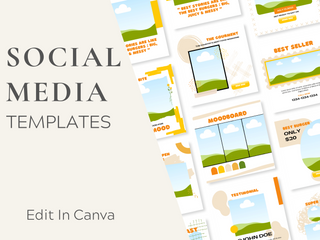 Food Canva Instagram Post Template template
