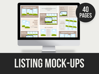 listing mock-ups template