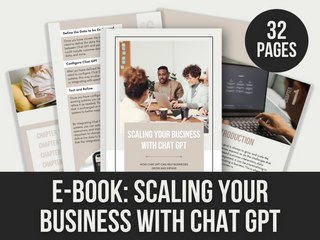 e-book: Scaling your business with ChatGPT template