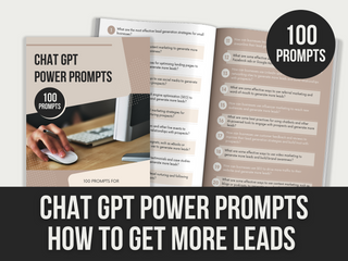 chatgpt power prompts how to get more leads template