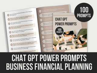 chatgpt power prompts business financial planning template