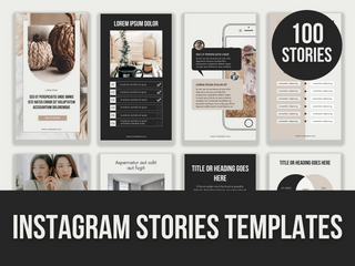 instagram storiess template