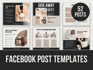 facebook posts template