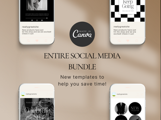 Instagram Bundle Canva Template template