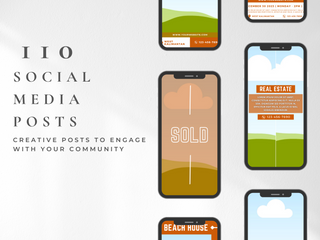 110 Real Estate Social Media Templates template