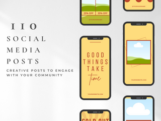 110 Real Estate Social Media Templates template