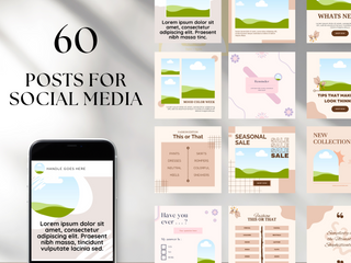 240 Social Media Canva Templates template