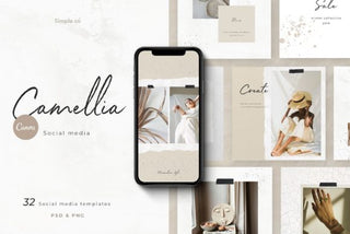 Social Media Pack template