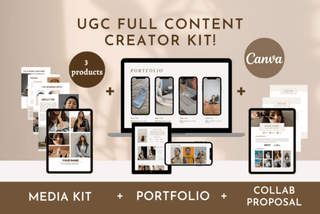 Content Creator Kit for UGC Social Media template