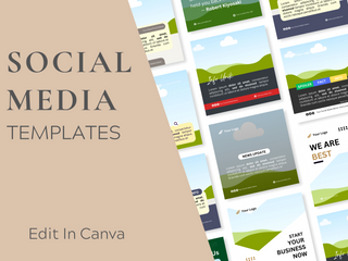 Social Media Feed for News Info template