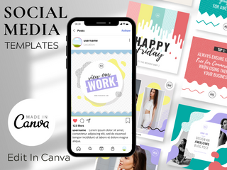 Color Pop Templates template