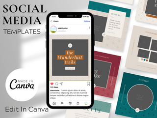 Soirée · Social Media Pack template