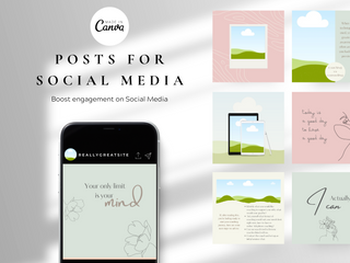 Coach Business Social Media IG Templates template