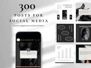 Social Media Templates Canva template