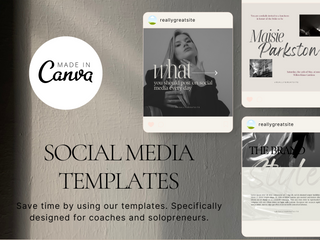 Aesthetic Instagram Posts template