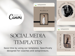 Stylish Instagram Post Template template