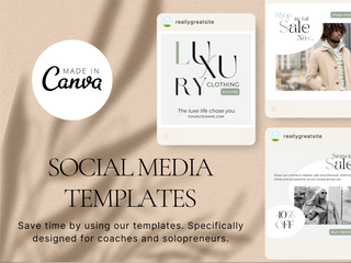 Fashion Boutique Instagram Template template