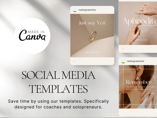 Jewelry Instagram Post Template template