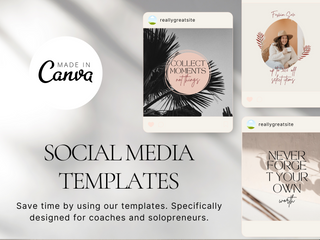 Boho Style Fashion Instagram template