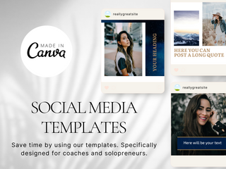Blue Astrological Customizable Template template