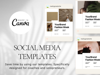 Professional Canva Template template