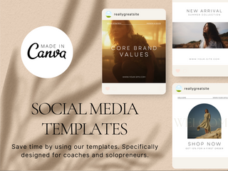 Minimalist Aesthetic Instagram Template template