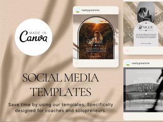 Chic Instagram Pack Templates template