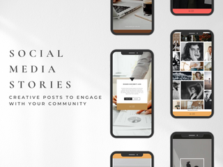 Social Media Template, Instagram Story template