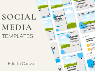 Lifestyle Canva Instagram Post template