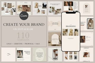 Create Your Brand Social Media template