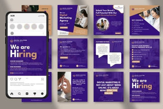 Digital Marketing Branding Social Media template