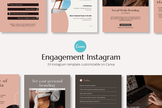 Engagement Puzzle Instagram Template template