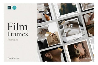 Film Frames Premium Instagram Pack template