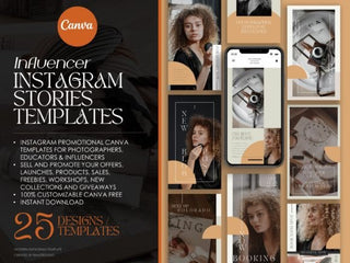 Instagram Stories Influencer Template template