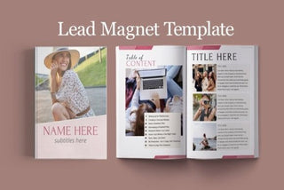 Lead Magnets Template template