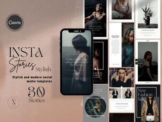 Stylish Canva Social Media Templates template