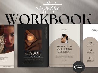 Small Business Ebook Aesthetic Template template