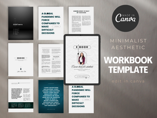 Course Ebook Canva Template template