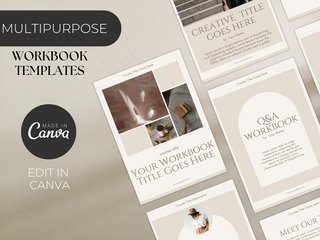 EBook & Workbook Creator Template template