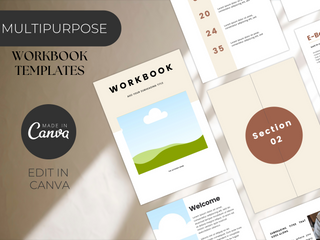 Ebook and Workbook Template for Bloggers template
