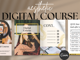 Digital Course Template template