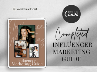 Influencer Marketing Guide template