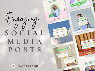 Engaging Instagram Posts template