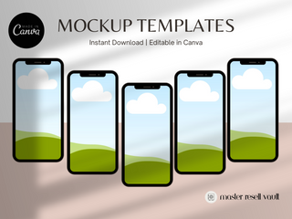 Mockup Templates for Digital Products template