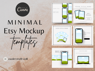 Minimalist Etsy Listings template