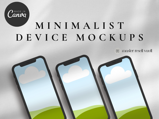 Minimalist Device Mockups template