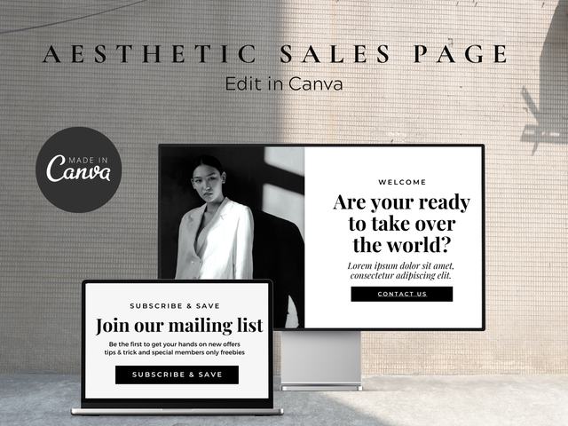 The Shopfront &mdash; Sales Page Template